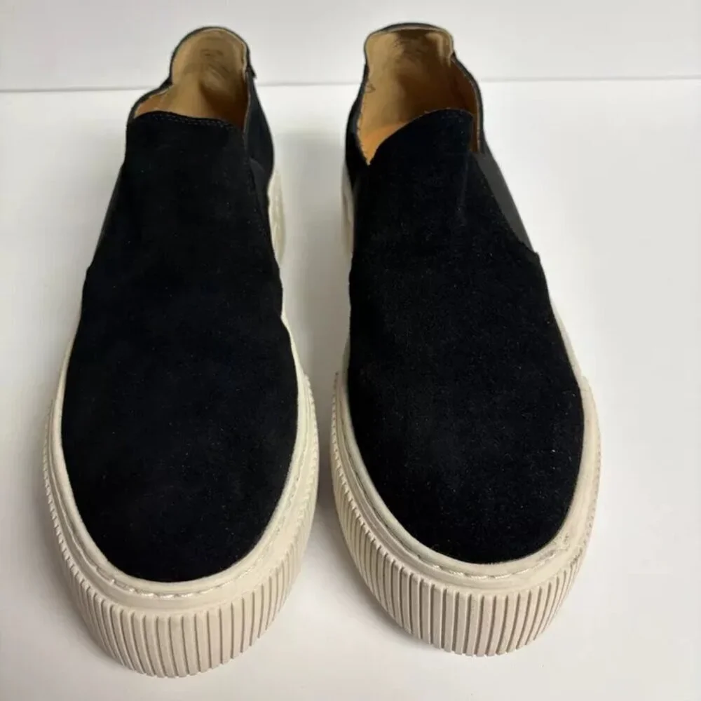 Crown Vintage Women’s Marlenna, Black Slip-On Sneakers, Size 9.5 M